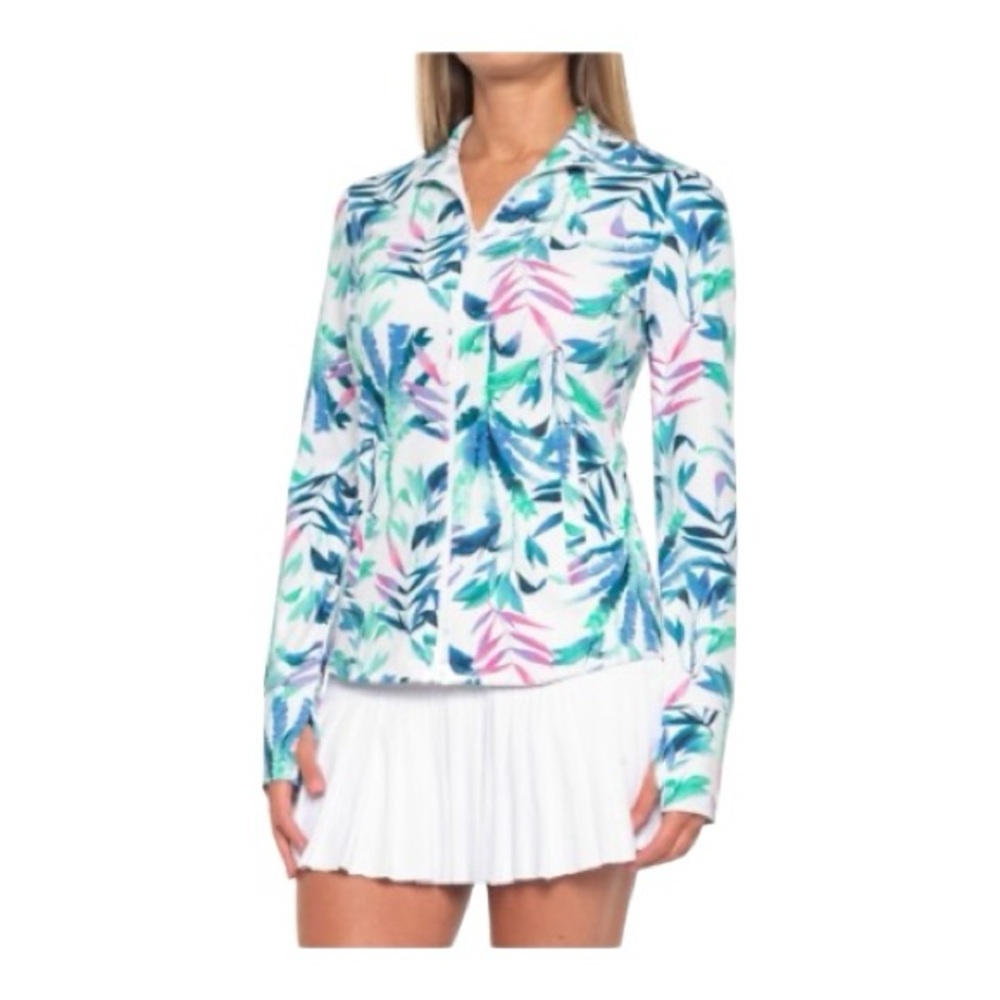 🩷🩷HP🩷🩷Tommy Bahama Tennis Jacket size small - Picture 1 of 5